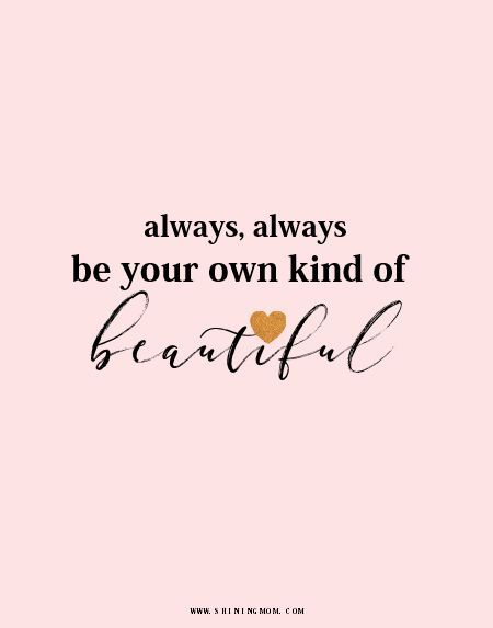 Be your own kind of beautiful. Beauty Quotes Inspirational Women, Positive Quotes Women Empowerment, Words To Live By Quotes For Women, Top Quotes For Women, Motavional Quotes Inspiration Women, Free Women Quotes, Inspirational Quotes For Women Beauty, Women Sayings Quotes, Motivational Beauty Quotes For Women