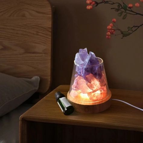 D2 Novelty Natural Himalayan Salt Table Lamp Night Light Natural Raw Stones Crystal Essential Oil Diffuser Light Gift Decor Lamp 48.99 and FREE Shipping Tag a friend who would love this! Active link in BIO #hashtag13 #hashtag14 #hashtag15 #hashtag16 #hashtag17 #hashtag18 Salt Lamp Decor, Natural Crystals Rocks, Rock Lamp, Salt Rock Lamp, Himalayan Salt Crystals, Himalayan Salt Lamp, Salt Lamp, Rock Salt, Essential Oil Fragrance