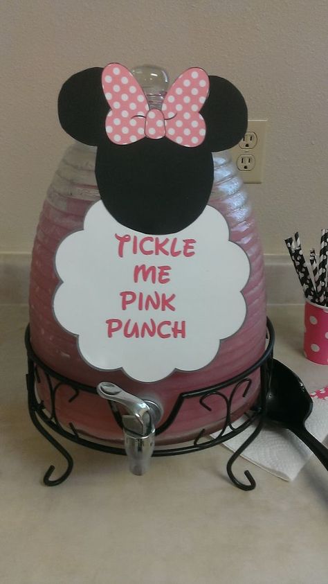 Minnie Mouse Sign, Minute Mouse Birthday, Feminine Birthday Party Ideas, Minnie Mouse Birthday Party Signs, Minnie Mouse Toodles Party, Minnie Mouse Party Desserts, Light Pink Minnie Mouse Party, Minnie Mouse Birthday Snack Ideas, Minnie Themed 2nd Birthday Party