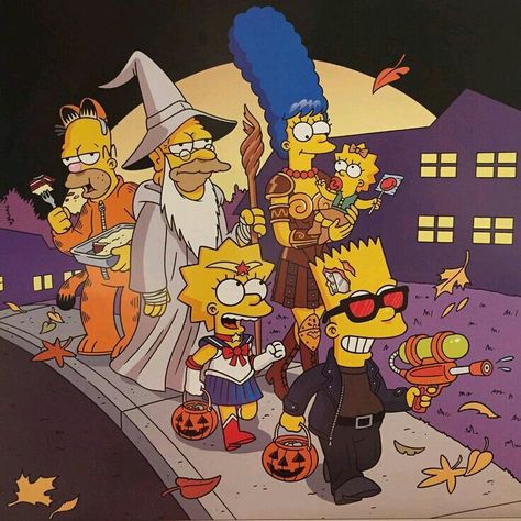 The Simpsons Simpsons Halloween, The Simpsons Family, Simpsons Treehouse Of Horror, Simpson Wallpaper Iphone, Simpsons Drawings, Maggie Simpson, Simpsons Characters, Simpsons Art, The Simpson