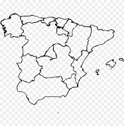 Barcelona Spain Map, Spain Map, Background Png Images, Map Of Spain, Carving Stencils, Halloween Pumpkin Carving Stencils, Map Icons, Map Outline, Pumpkin Carvings Stencils