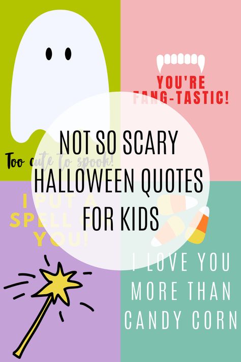 Not So Scary Halloween Quotes for Kids - darling quote October Quotes Halloween, Halloween Poems For Kids, Halloween Sayings For Cards, Boo Quote, Treat Quotes, Short Bob With Bangs, Halloween Captions, Scary Quotes, Happy Halloween Quotes