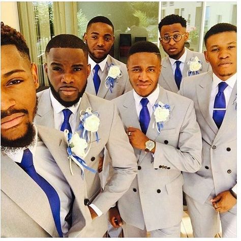 Blue Bridesmaids And Groomsmen, Royal Blue Wedding Party, Wedding Planning Board, Royal Blue Wedding Theme, Blue Groomsmen, Wedding Day Quotes, Groomsmen Tuxedos, Smith Wedding, Mens Wedding Attire