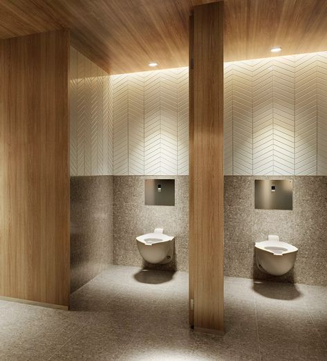 Office Bathroom Design, Commercial Bathroom Designs, All Gender Restroom, Ada Bathroom, Commercial Toilet, Japanese Toilet, Wc Design, Restroom Design, Public Bathrooms