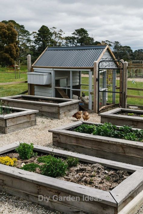 GREENHOUSES: How to Create a Gorgeous Backyard Instantly Chook House, Pergola Diy, Diy Garden Bed, Provincial Style, Potager Garden, Garden Types, Veg Garden, Home Vegetable Garden, Have Inspiration