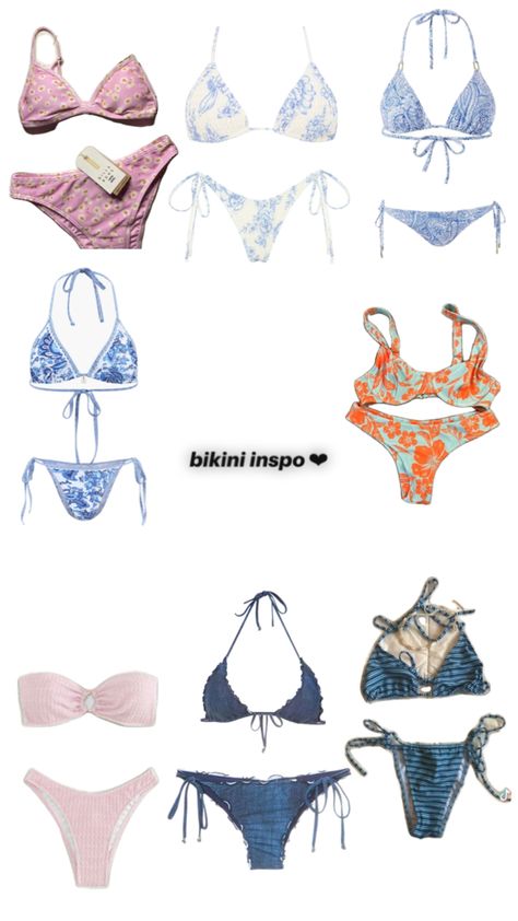 Surf Fits, Outer Banks Outfits, Shein Finds, Summer Bathing Suits, Cute Bathing Suits, Summer Bikinis