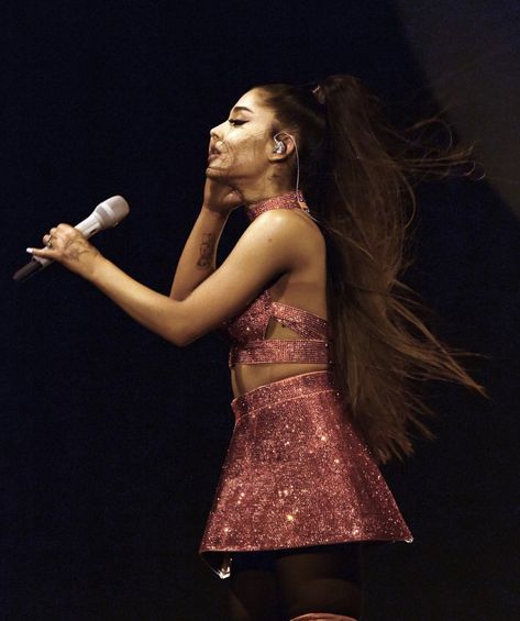 Ariana Grande Coachella, Tattooed Heart Ariana Grande, Ariana Grande Tattoo, Your Truly, Ariana Grande News, Coachella 2019, Ariana Grande Sweetener, Star Eyes, Ariana Grande Photos