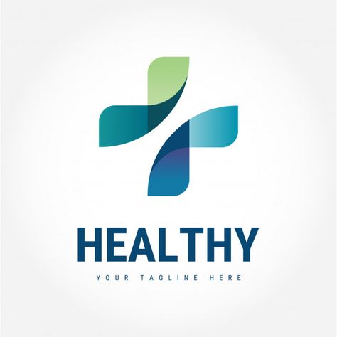 Healthy logo Premium Vector | Premium Vector #Freepik #vector #logo #design #icon #logo-design Desain Ux, Healthy Logo, Hospital Logo, Logo Generator, Logo Design Health, Clinic Logo, Healthcare Logo, Cabinet Medical, Medical Logo Design