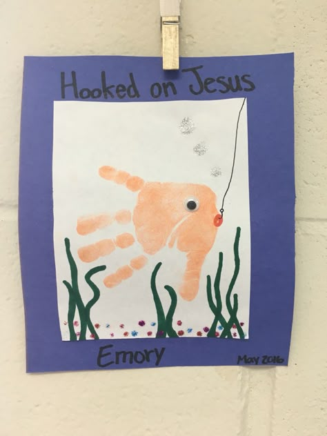 Hooked On Jesus Under The Sea Bible School Crafts, Breaker Rock Beach Vbs 2024 Preschool Crafts, Scuba Diving Into Friendship With God Vbs Crafts, Fisher Of Men Craft, Ocean Vbs Crafts, School Crafts For Toddlers, Breaker Rock Beach Vbs 2024 Crafts, Fishers Of Men Vbs, Joseph Bible Crafts