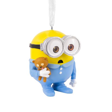 Bob The Minion, Minion Ornaments, Blue Pajamas, Minion Christmas, Minions Bob, Dumbo The Flying Elephant, Minion Movie, Flying Elephant, Christmas Jammies