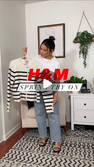 𝐉𝐄𝐒𝐒𝐈𝐂𝐀 𝐒𝐀𝐋𝐆𝐀𝐃𝐎 ♥ on Instagram: "H&M Try On! 🙌😻

They are having 20% off sitewide! If you guys want to snatch some items up links on my @shop.ltk as always and on my story

I asked my fiancé how much he thinks the tan sweatshirt costs he said $20 😂 it’s $169 and with 20% off it’s $135
It’s definitely thinner than what i thought 

Love the cargo pants i will try a smaller size though they fit a bit big, the stripped cardigan i looooove! But fabric is a bit harsh but after wearing it i got used to it. The black pants i love, perfect for a bikini cover up as well 🥰

Heelp what should i keep or return?

>
>
>

#tryon #hmhaul #springhaul #newin #springfashion #springoutfits #chicfashion #petitestyle" Stripped Cardigan Outfits, Cardigan Outfits, 20 % Off, Petite Fashion, My Story, Try On, Spring Outfit, Cargo Pants, Spring Outfits