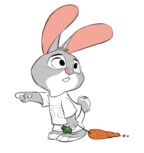 Borja Montoro Zootopia Characters, Zootopia Art, Character Design Cartoon, 디즈니 캐릭터, Cartoon Rabbit, 캐릭터 드로잉, Character Design Animation, Character Sketch, Zootopia