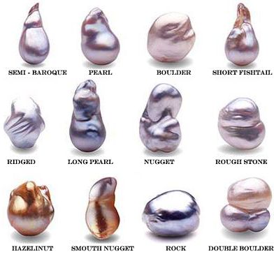 Baroque Pearl Types Types Of Pearls, Jewelry Knowledge, Bijoux Art Nouveau, Premier Jewelry, Gelang Manik, Jewelry Style, Pearl Color, Style Accessories, Baroque Pearls