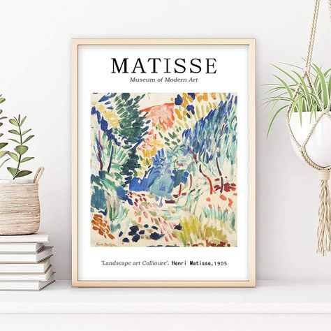 Amazon.com: Henri Matisse Art Prints - Matisse Canvas Wall Art Matisse Open Window Poster Henri Matisse Exhibition Poster Matisse Painting Matisse Artwork Picture Matisse Print Decor 16x22 Inch Unframed: Posters & Prints Matisse Landscape, Matisse Wall Art, Matisse Paintings, Matisse Print, Hieronymus Bosch, Matisse Prints, Matisse Art, Wall Art Picture, Edgar Degas