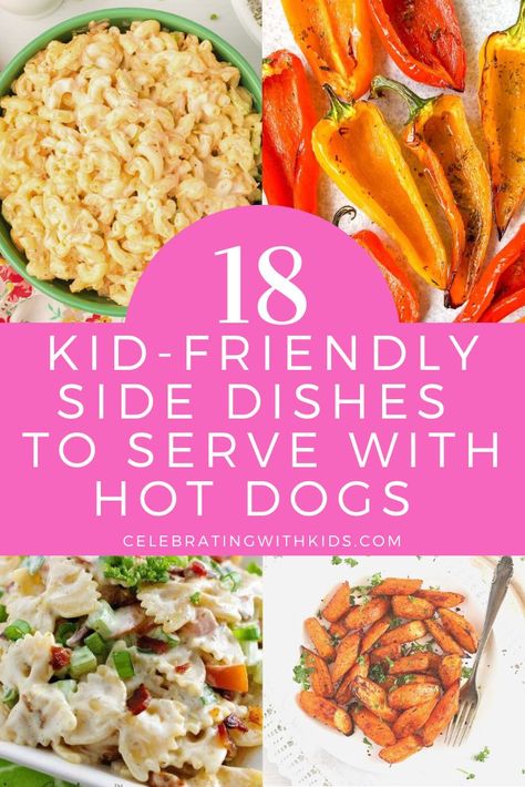 Side For Burgers And Hot Dogs, Sides To Have With Hot Dogs, Hot Dog Sides Healthy, Hot Dog Bbq Side Dishes, Sides For Corn Dogs, Best Sides For Hot Dogs, Side Dish For Hot Dogs Ideas, Side Dishes For Corn Dogs, Hot Dogs Sides Dishes