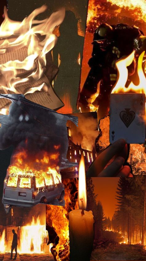 #fire #fireaesthetic #firesign #vibes #vibes #aestheticcore #aestheticboard Fire Sign Aesthetic, Fire Moodboard, Fire Collage, Fire Aesthetic, Sign Aesthetic, Fire Signs, Aesthetic Collage, Bedroom Themes, Book Characters