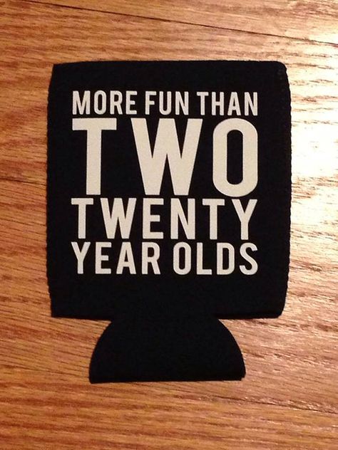 40th Party Ideas, Birthday Ideas For Women, 40th Birthday Men, Surprise 40th, 40th Bday Ideas, Baby Shower Prizes, 50 Birthday, 40th Birthday Party, Custom Koozies