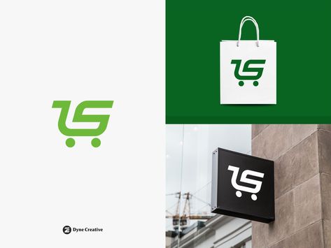 Logo Troli Belanja, Ecommerce Logo Design Ideas, Supermarket Logo Design Ideas, Market Logo Ideas, Store Logo Design Ideas, Super Market Logo, Supermarket Branding, Shopping Logo Design, Store Branding Design