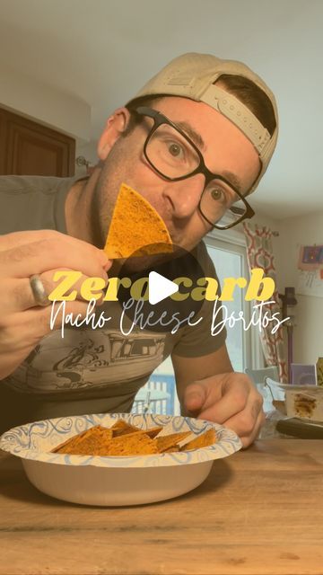 31K views · 1.6K likes | Dan | Whats Dad Eating? on Instagram: "The his is how you make a ZERO carb nacho cheese Doritos.   #nocarb #lowcarb #keto #healthyrecipe #recipes" Nacho Chips Recipe, Nacho Cheese Doritos, Keto Nachos, Nightshade Free Recipes, Low Carb Chips, Healthier Snacks, Nacho Chips, Keto Diet Guide, Eating Light