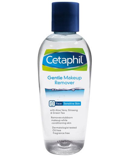 Cetaphil Gentle Makeup Remover | Our dermatologists have spoken! Here, their favorite formulas for removing stubborn mascara. Best Eye Makeup Remover, Gentle Makeup, Waterproof Makeup Remover, Natural Makeup Remover, Best Makeup Remover, Bleaching Cream, Sensitive Skin Care, Beauty Products Drugstore, Waterproof Makeup