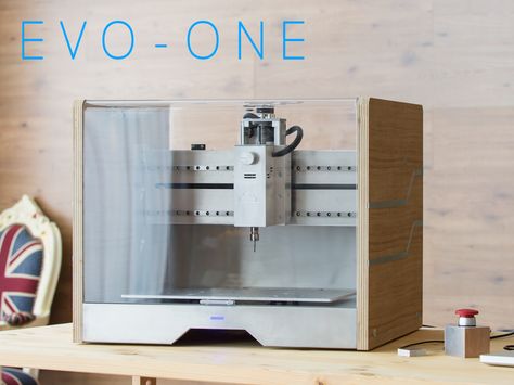 Evo-One desktop CNC Mill made for anyone! project video thumbnail Desktop Cnc, Diy Cnc Router, 3d Printer Designs, Cnc Milling Machine, Diy Cnc, Digital Fabrication, Cnc Design, Cnc Mill, Milling Machine