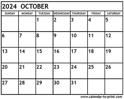 printable october 2024 calendar - Bing October Calendar Printable, Calendar Free Printable, October Calendar, 2025 Calendar, 2024 Calendar, Calendar Printable, Creative Template, Template Ideas, Calendar Printables