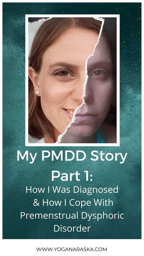 Image: Ripped picture of woman, half with face smiling and half sad. 

Text: My PMDD Story Part 1: How I was diagnosed and how I cope with premenstrual dysphoric disorder The Menstrual Cycle, Mental Health Day, Health Advice, Natural Living, Mind Body, Of My Life, My Life, Health And Wellness, Healing