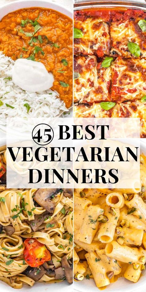 Easy Vegetarian Dinner Recipes, Vegetarian Dinner Recipes, Plant Based School, Easy Vegetarian Dinner, Vegetarian Meal Prep, Best Diet Plan, Vegetarian Dinners, Diet Food List, Reduce Food Waste