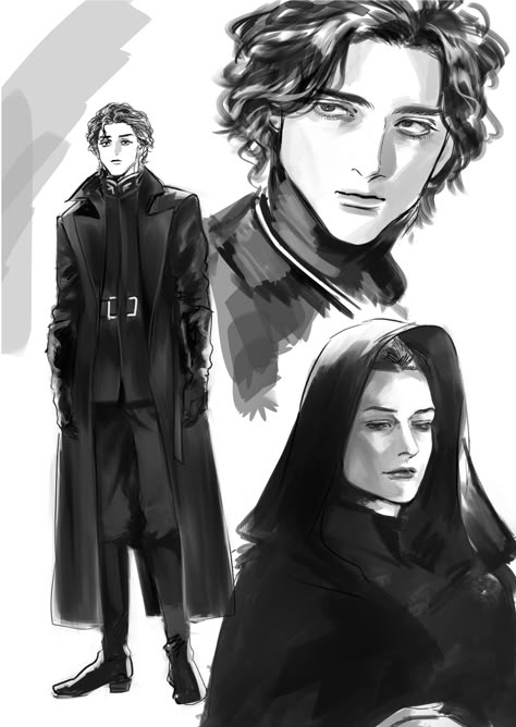 Dune movie timotheé chalamet's fanart Dune Fanart, Dune Aesthetic, Book Tattoo Ideas, Dune Series, Dune Book, Dune Movie, Fear Is The Mind Killer, Dune Frank Herbert, Dune Art