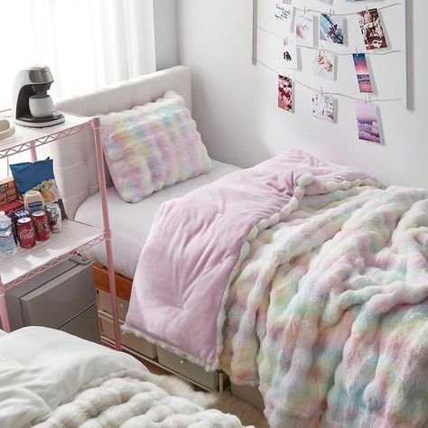 Sherbert Scoops - Coma Inducer® Oversized Comforter Set - Rainbow Sprinkles - Bed Bath & Beyond - 39890420 Mermaid Comforter, Oversized Comforter, Cozy Sleep, Twin Xl Comforter, Bedroom Decor Cozy, Rainbow Sprinkles, Bedding Stores, Stylish Bedroom, Big Girl Rooms