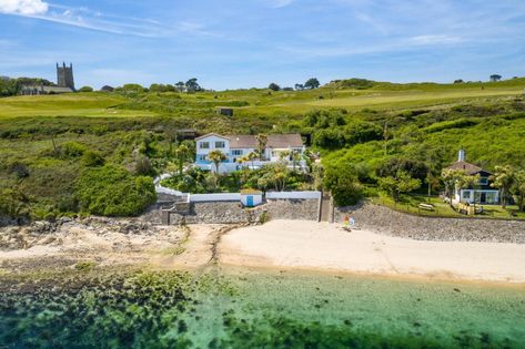 The Beach Houses, Lelant, St Ives, Cornwall Cornwall House, Indoor Pool House, Cornwall Beaches, Hot Tub Garden, Beach Bungalows, Beautiful Villas, St Ives, Holiday Homes, Beach Houses