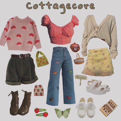 Cottagecore Glam Outfit, Cottagecore Fits, Cottagecore Outfit Ideas, Cottagecore Outfit, Cottagecore Outfits, Cottage Core Aesthetic, Mood Board Fashion, Character Outfits, Dream Clothes