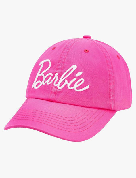 Barbie Soft Cotton Womens Cap With Curved Brim hat Barbie Store, Pink Trucker Hat, Cute Winter Hats, Baseball Cap For Women, Barbie Hat, Pink Baseball Cap, Barbie Logo, Barbie Costume, Barbie Outfits