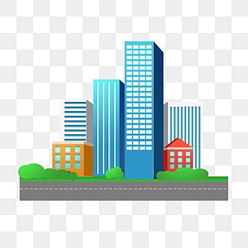 Building Clipart, Building Cartoon, Building Png, Cartoon Building, Cartoon City, Flat Background, Color Cartoon, City Cartoon, Dollhouse Printables