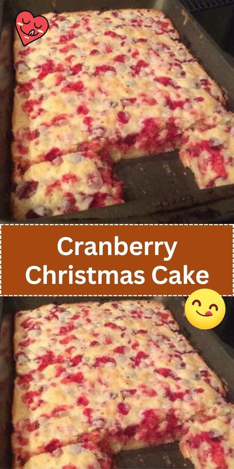 Cranberry Christmas Cake Easy Cranberry Christmas Cake, Christmas Cranberry Bread, Easy Cranberry Cake Recipes, Apple Cranberry Cake Recipe, Cranberry Christmas Cake Recipe, Cranberry Cake Recipes Easy, Cranberry Cake Christmas, Cranberry Xmas Cake, Apple Cranberry Cake