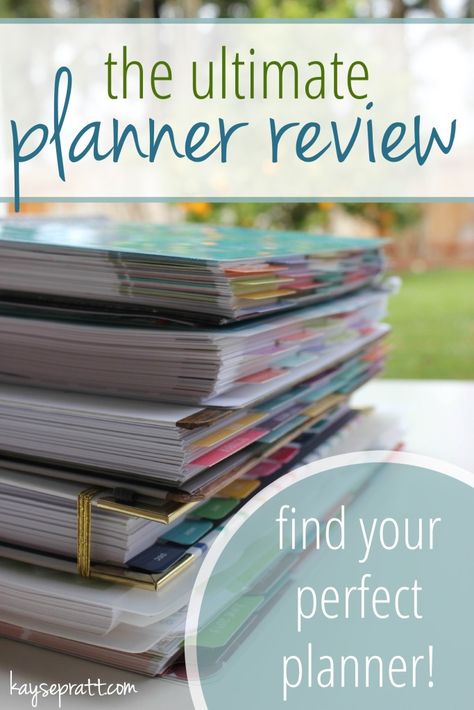 Best Weekly Planner, Best Daily Planner, Planning School, Emily Ley, Planner Review, To Do Planner, Daily Weekly Planner, Ultimate Planner, Weekly Planners