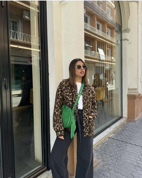 Leopard Jumper Outfit, Leopard Overalls Outfit, Leopard Winter Outfit, Leopard Cardigan Outfit Fall, Leopard Print Booties Outfit, Cheetah Cardigan Outfit, Cheetah Print Jacket Outfit, Cheetah Jacket Outfit, Leopard Print Jacket Outfit