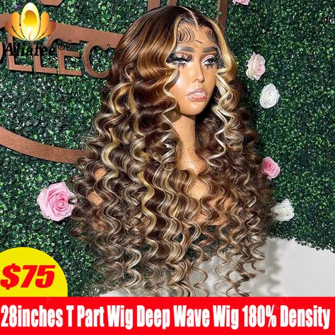 Discounted Items Highlight Body Wave Wig Human Hair Lowest Price 4x4 5x5 Lace Closure Wig for Women Lace Front Wigs Blonde, Blonde Human Hair Wig, Wigs Blonde, Loose Deep Wave, Frontal Wig Hairstyles, Human Hair Wigs Blonde, Curly Human Hair Wig, Hair Laid, Custom Wigs