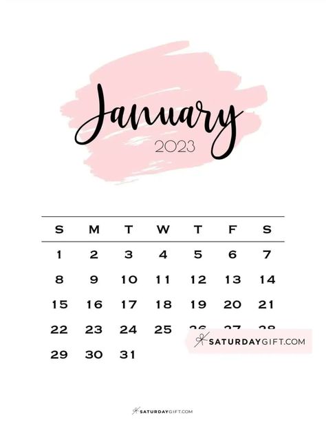 Easy DIY! Cute calendars with pink for 2023 - free download and print Feb Calendar, Pretty Calendar, Pink Calendar, Printable Yearly Calendar, Calendar Designs, February Calendar, Kalender Design, January Calendar, Cute Calendar