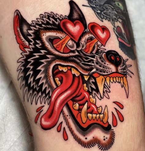 Traditional Tattoo Inspiration, Traditional Tattoo Ideas, Traditional Style Tattoo, Sick Tattoo, Traditional Tattoo Sleeve, Creepy Tattoos, Tatuaje A Color, Traditional Tattoo Design, Traditional Tattoo Art