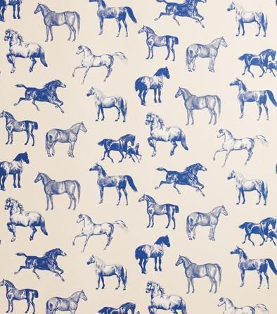 horse print Equestrian Prints, Horse Background, Conversational Prints, Sandberg Wallpaper, Horse Wallpaper, Horse Pattern, Fashion Wallpaper, Vintage Horse, Wallpaper Collection