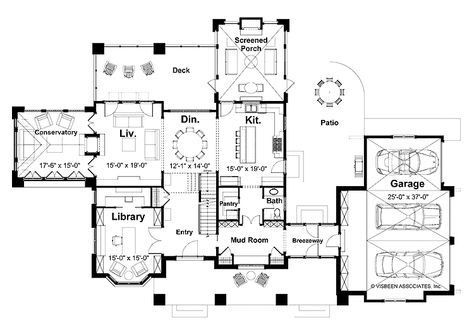 Floor Plans AFLFPW17192 - 2 Story Neoclassical Home with 3 Bedrooms, 2 Bathrooms and 3,524 total Square Feet Farmhouse Victorian, Neoclassical House, Glass Conservatory, Craftsman Farmhouse, Craftsman Style House Plans, One Story Homes, Country House Plans, Decks And Porches, Farmhouse Plans