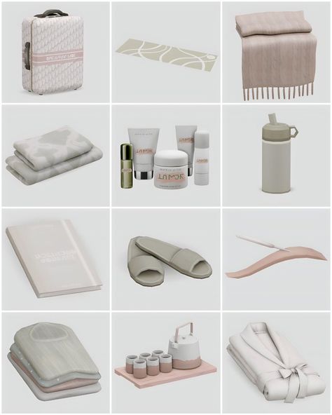 Sims 4 Cc Random Clutter, Sims 4 Cc Recs, Cas Cc Sims 4, Sims 4 Spa Cc, Sims Spa, Sims 4 Cc Aesthetic Furniture, Sims4 Cc Clutter, Sims 4 Clean Girl Cc, The Sims 4 Clutter