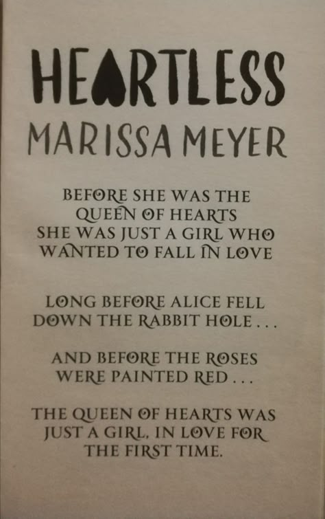 Heartless Book, Heartless Marissa Meyer, Heartless Quotes, Marissa Meyer Books, Marissa Meyer, Favorite Book Quotes, Fan Book, Book Fandoms, I Love Books