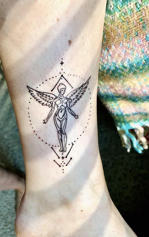 Earth Vibe Tattoo, I’m Utero Tattoo, In Utero Angel Tattoo, Grounding Tattoo, Nirvana In Utero Tattoo, Grounded Tattoo, Rock Tatoos, Uterus Tattoo, In Utero Tattoo