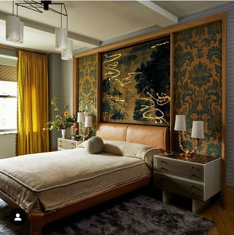 Architectural Digest Bedroom, Park Avenue Apartment, Art Deco Interior Design, Deco Bedroom, Bad Inspiration, Bad Design, Bed Linens, Nyc Apartment, Interior Deco