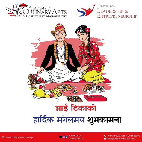 Today is Bhai Tika which is dedicated to celebrating and showcasing the bond between a brother and a sister. Bhai means brother and Tika join together to make Bhai Tika. #aca_cle_nepal #acanepal #clenepal #BBA #bhm #festivaloflights2022 #festivaloflights #Nepal #bhaitika #brothers #sisters Bhai Tika Images, Bhai Tika Nepal, Bhai Tika, High Tech Classroom, Live Wallpaper For Pc, Happy Good Morning Images, Diwali Poster, Be A Leader, Birthday Gifts For Boyfriend Diy