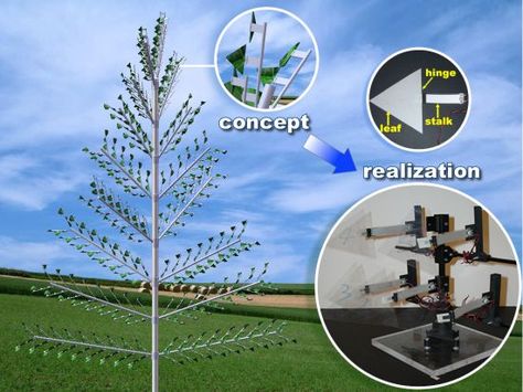 Wind Tree, Energy Harvesting, Solar Energy Diy, Electric Energy, Green Revolution, Solar Power Panels, Solar Energy Panels, Wind Turbines, Green Tech