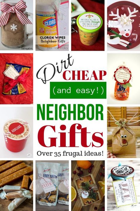 Christmas Neighbor, Neighbor Christmas Gifts, Frugal Family, Free Printable Gift Tags, Dirt Cheap, Christmas On A Budget, Budget Printables, Neighbor Gifts, Gift Labels