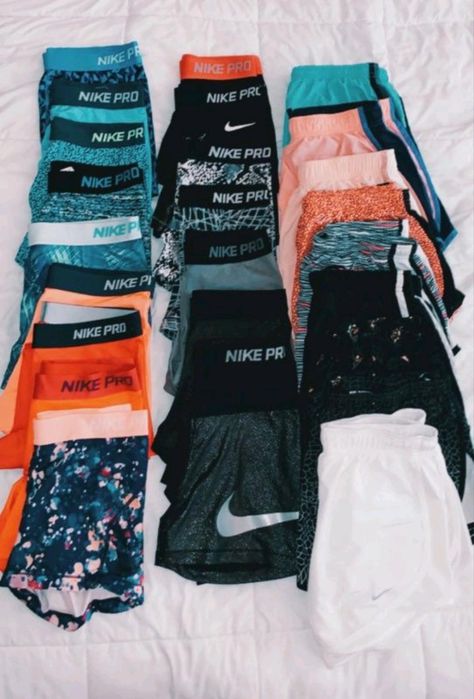 Nike Pro Shorts Outfit, Cute Nike Outfits, Nike Pro Shorts, Trendy Outfits For Teens, Cute Lazy Outfits, Shorts Outfit, Tween Outfits, Simple Trendy Outfits, Sporty Outfits